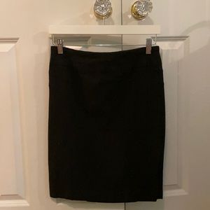 Renuar stretch black pencil skirt